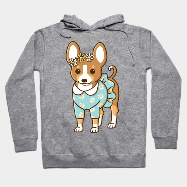 Tricolor Chihuahua Hoodie by Wlaurence